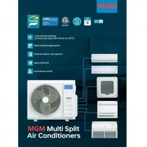 Condizionatore d'aria split a soffitto/parete/pavimento, tipo T1/T3, solo raffreddamento/raffreddamento e riscaldamento, velocità fissa/inverter